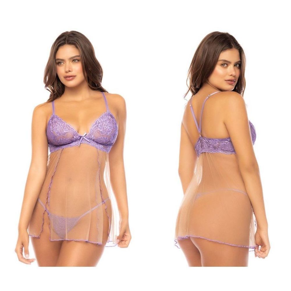 Mapale 7540 Verona Babydoll Color Lilac-Nude